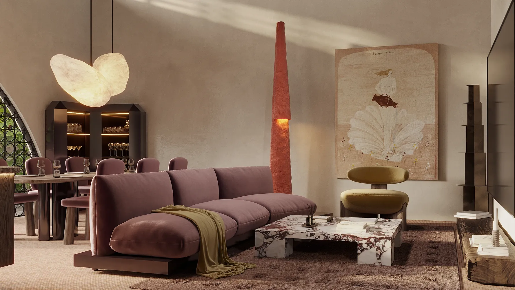 Вилла 4BR — интерьер